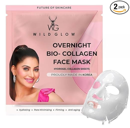 Korean Glass Skin Face Mask With Real Deep Bio-Collagen