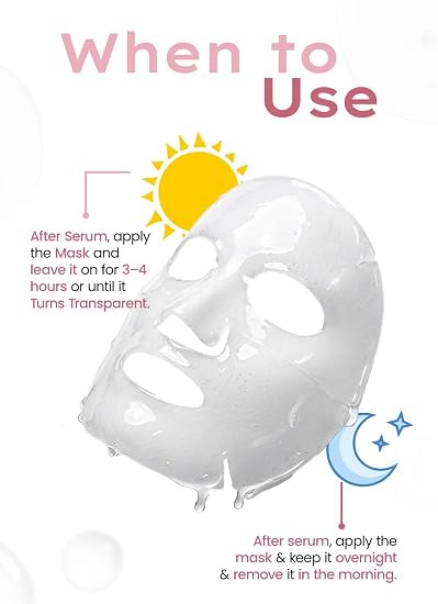 Korean Glass Skin Face Mask With Real Deep Bio-Collagen